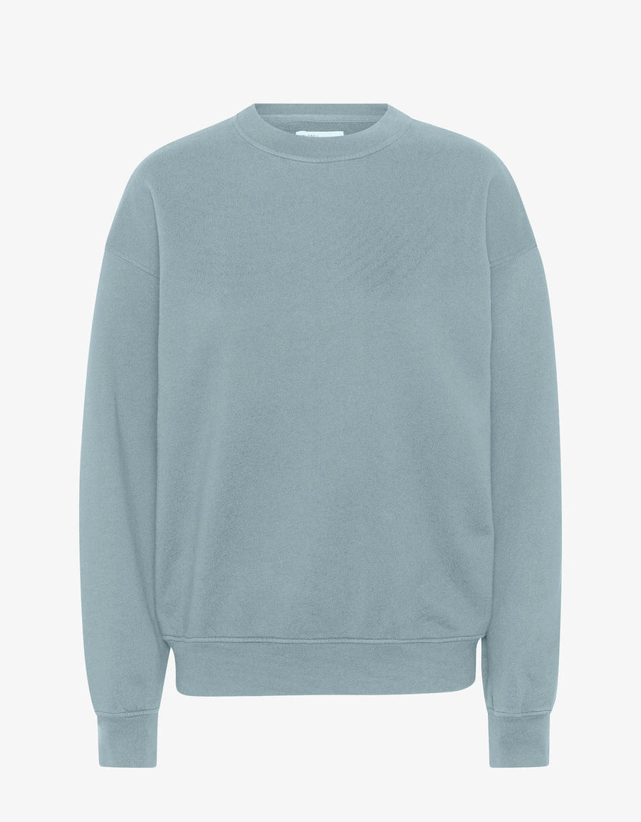 COLORFUL STANDARD - OVERSIZED ORGANIC CREW - BLUE STEEL