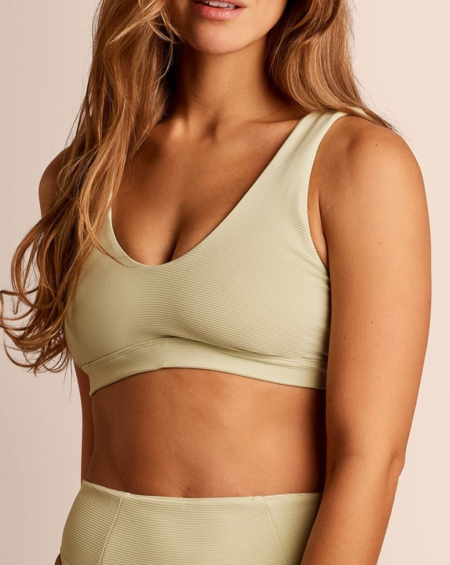 JUNE SWIMWEAR - HAUT LOUISE - KIWI - SP23