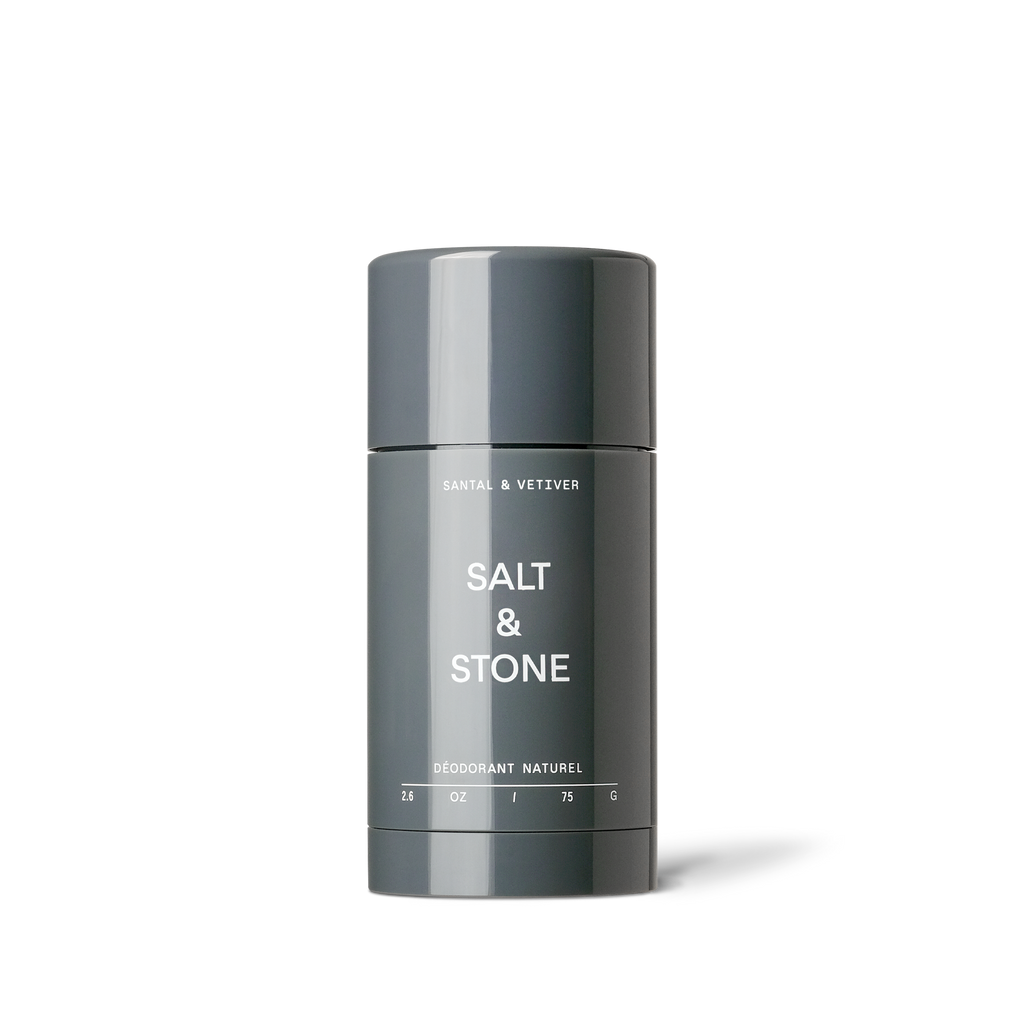 SALT & STONE - DÉODORANT NATUREL - SANTAL & VETIVER (PEAU SENSIBLE)