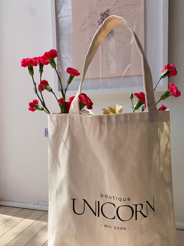 UNICORN - CLASSIC TOTE BAG WITH LOGO