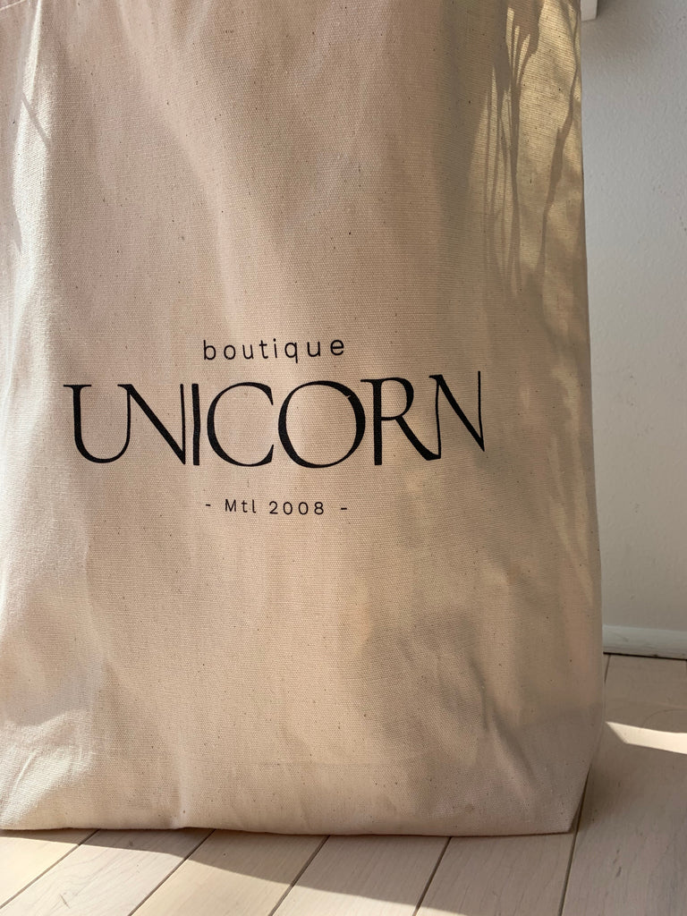 UNICORN - CLASSIC TOTE BAG WITH LOGO