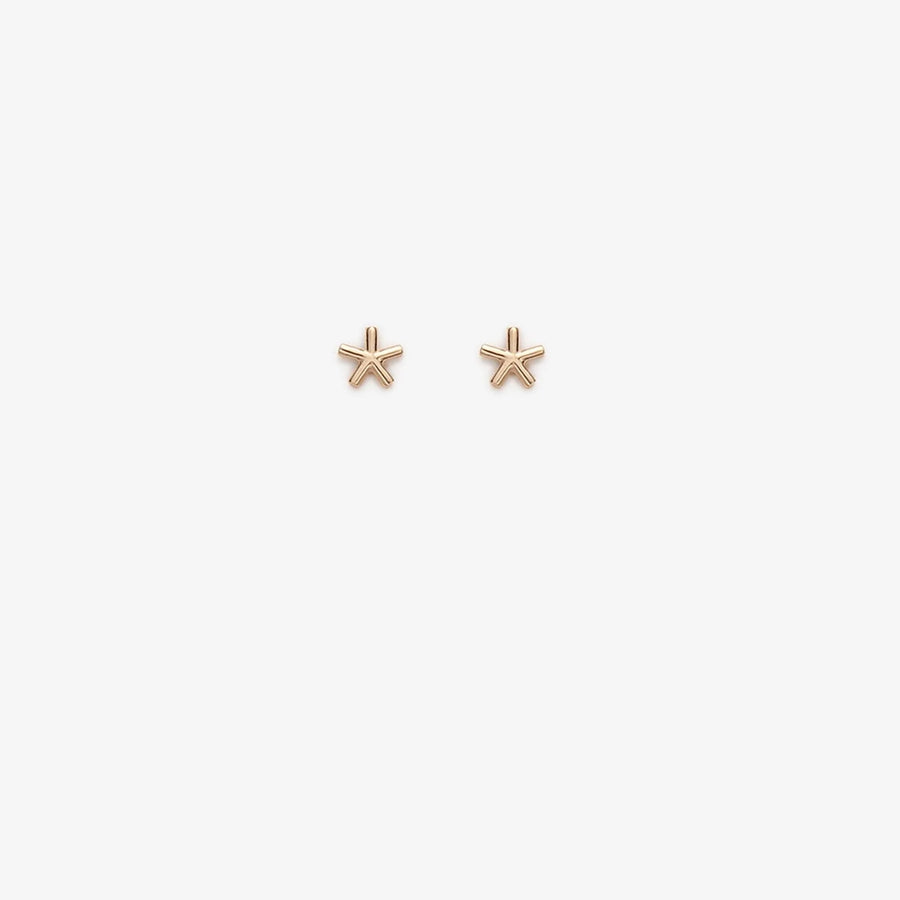 PILAR AGUECI - ULA STUDS - 14K YELLOW GOLD
