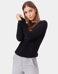 COLORFUL STANDARD - LIGHT MERINO WOOL CREW - BLACK