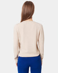 COLORFUL STANDARD - CHANDAIL LAINE MERINO FINE - BLANC IVOIRE
