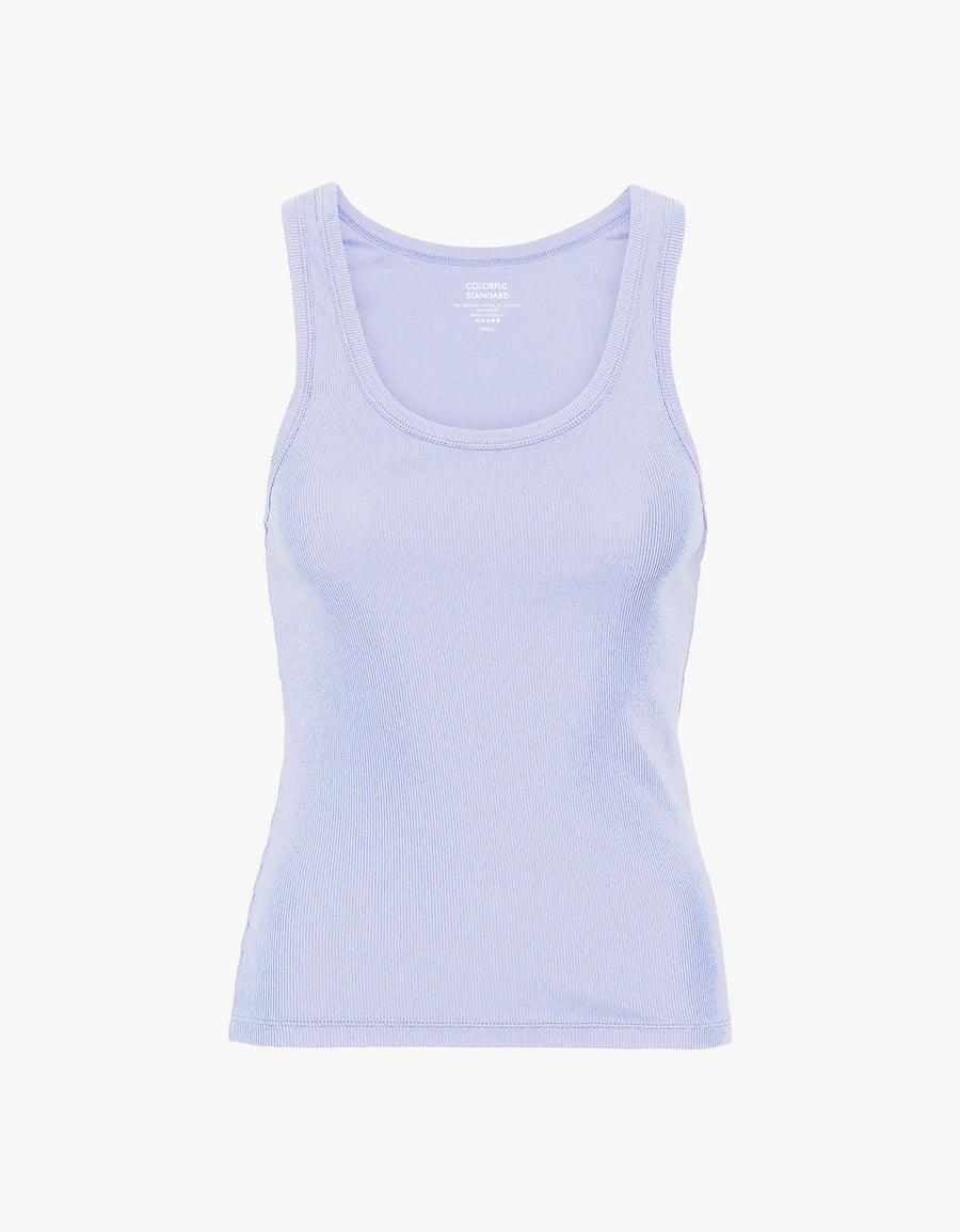 COLORFUL STANDARD - RIB TANK TOP - SOFT LAVENDER