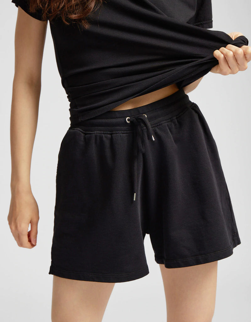 COLORFUL STANDARD SWEATSHORT BLACK Boutique Unicorn