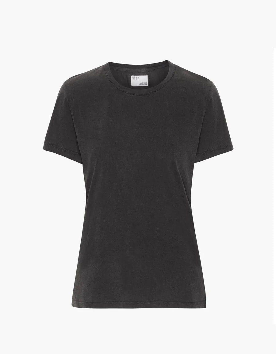 COLORFUL STANDARD - T-SHIRT - NOIR DÉLAVÉ