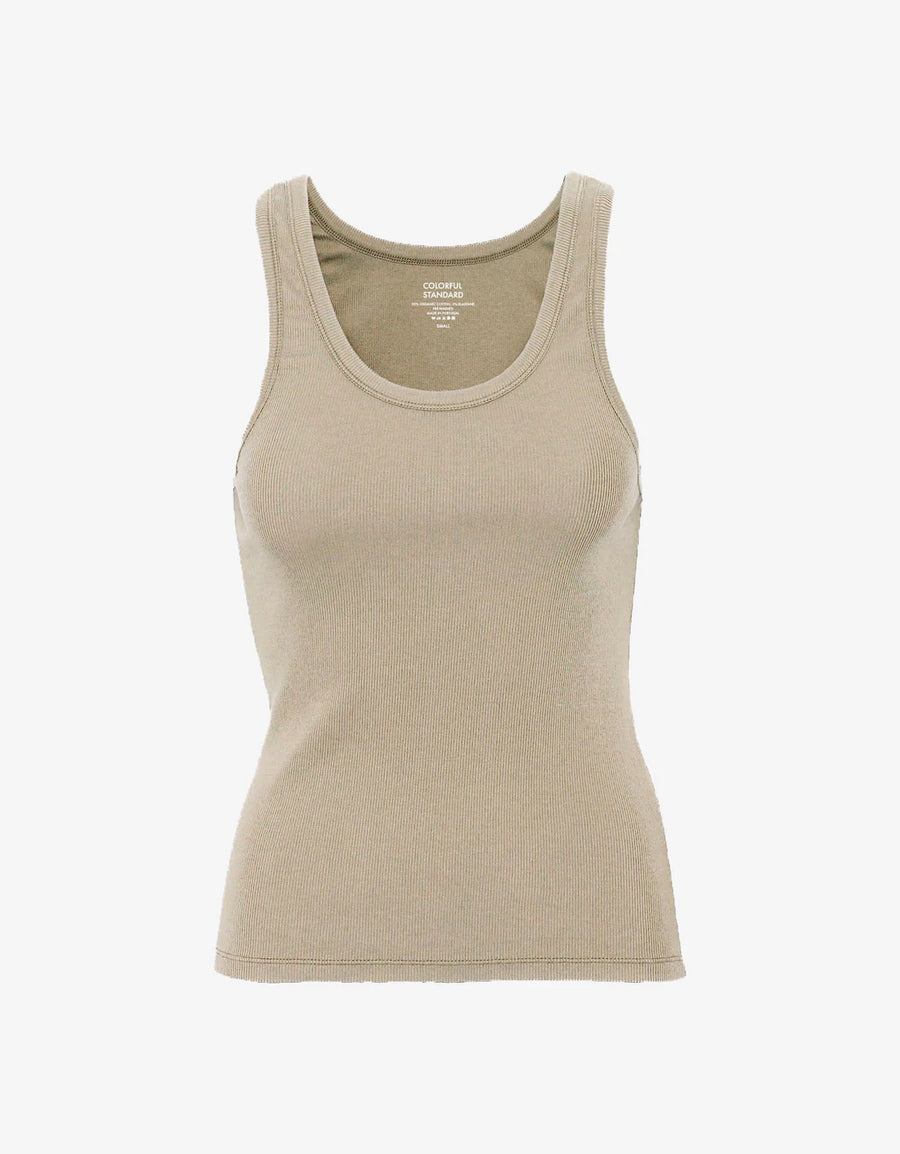 COLORFUL STANDARD - CAMISOLE RIB - OYSTER GREY