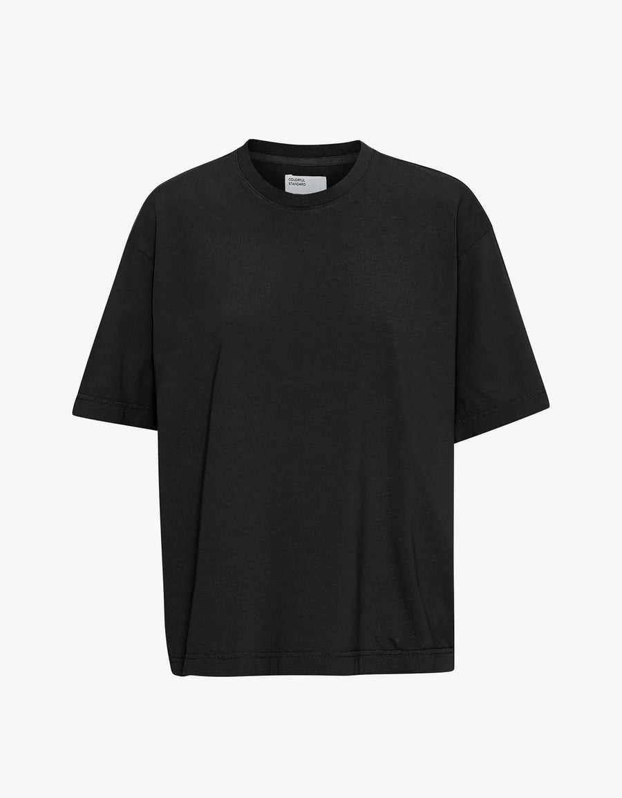 COLORFUL STANDARD - OVERSIZED ORGANIC TEE - BLACK