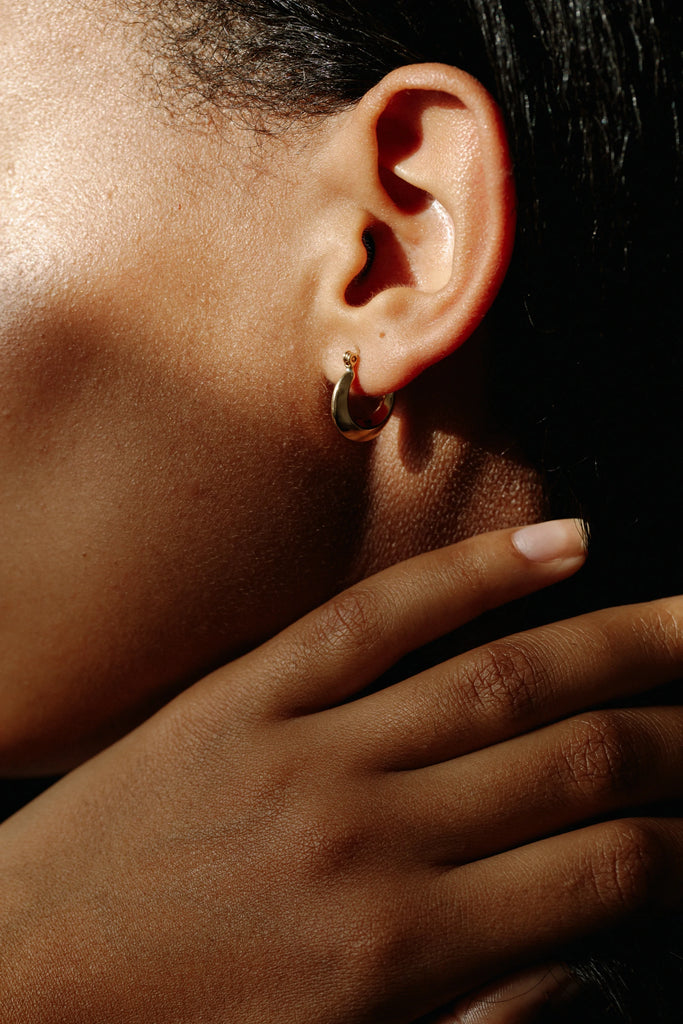 LISBETH JEWELRY - ANNEAUX HAILEY PETITE - OR REMPLI