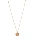 LISBETH JEWELRY - COLLIER MÉDAILLON CLASSIQUE - OR REMPLI