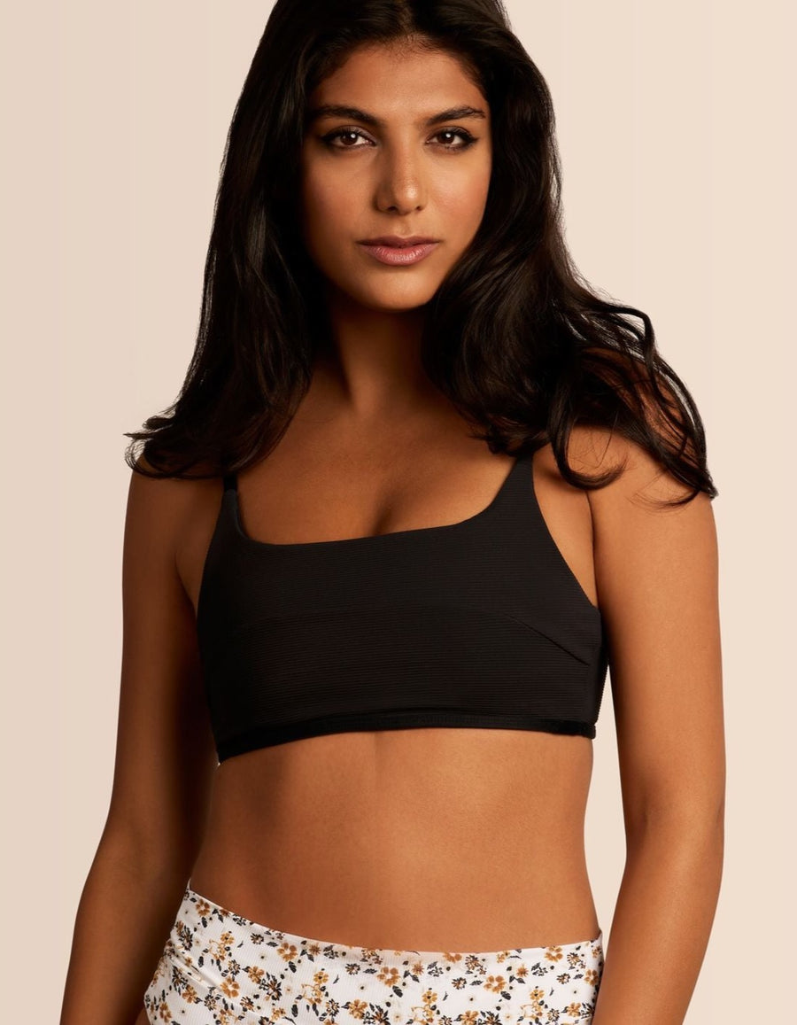 JUNE SWIMWEAR - HAUT FRANKIE - BLACK CAT - ES23